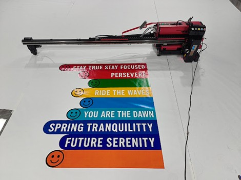 Surface Ink floor printing